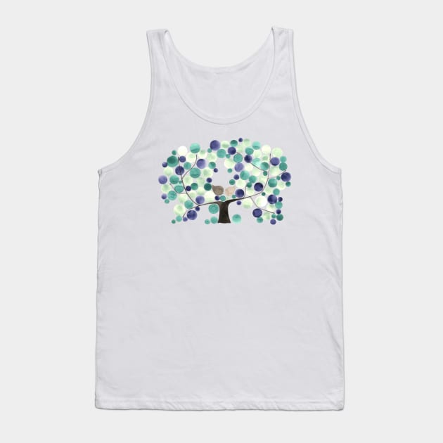 ALDERMAN APPLE TREE Tank Top by onceuponapaper